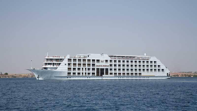 
Steigenberger Omar El Khayam Cruise - Aswan - Abu Simbel - 04 & 07 nights Each Monday
